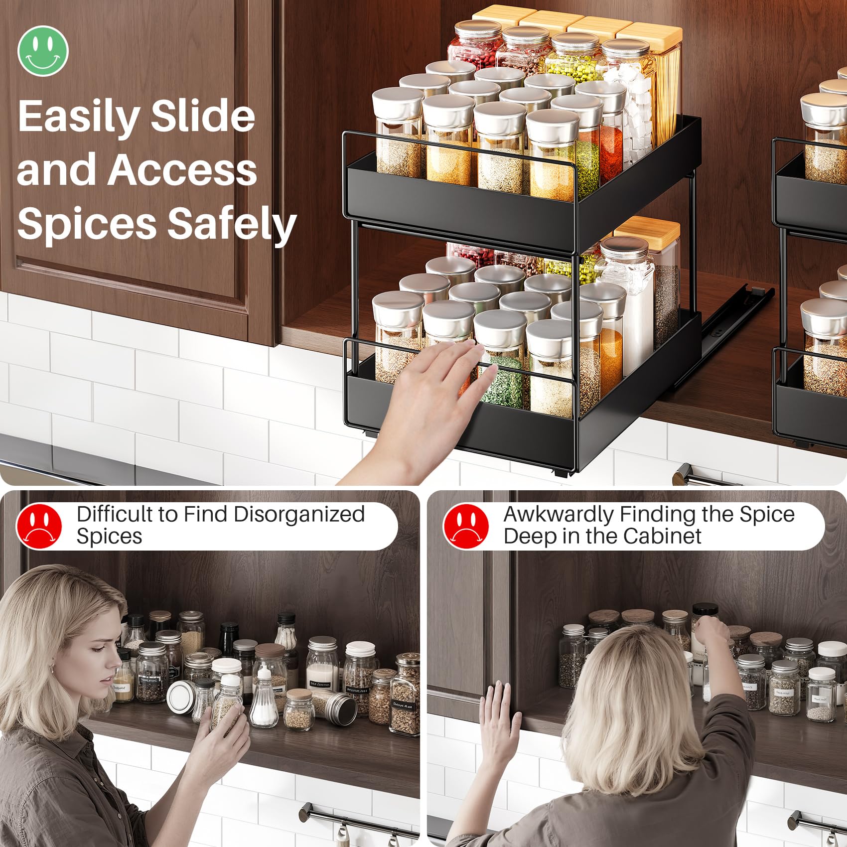 SNTD 12-lb weight capacity for full spice loads