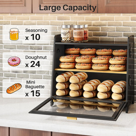 SNTD Bread Box vent holes illustrate adjustable airflow.