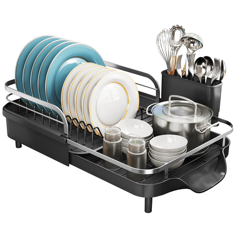 SNTD detachable utensil caddy adds compact storage.