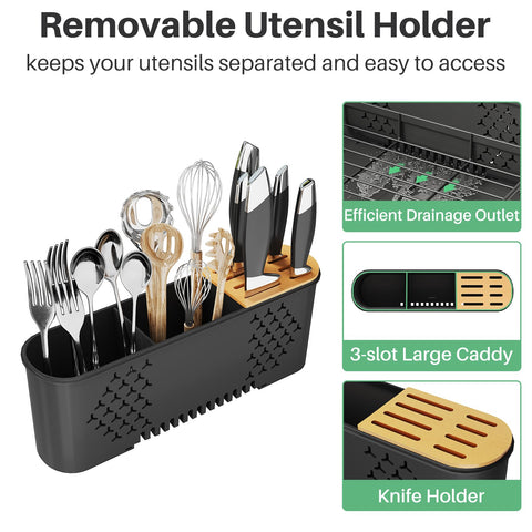 SNTD non-slip feet stabilize on any countertop surface.