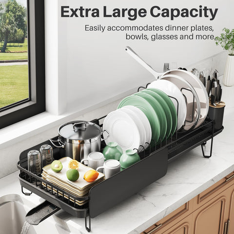 SNTD stainless steel black-coated rack resists rust and cleans easily.