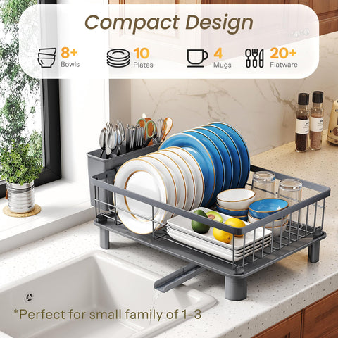 SNTD stainless-steel rack offers rust resistance for daily kitchen use and easy cleaning