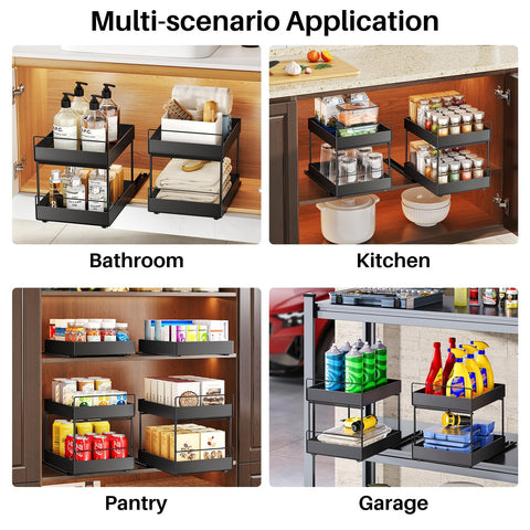 SNTD transforms cabinet space for organized pantry storage
