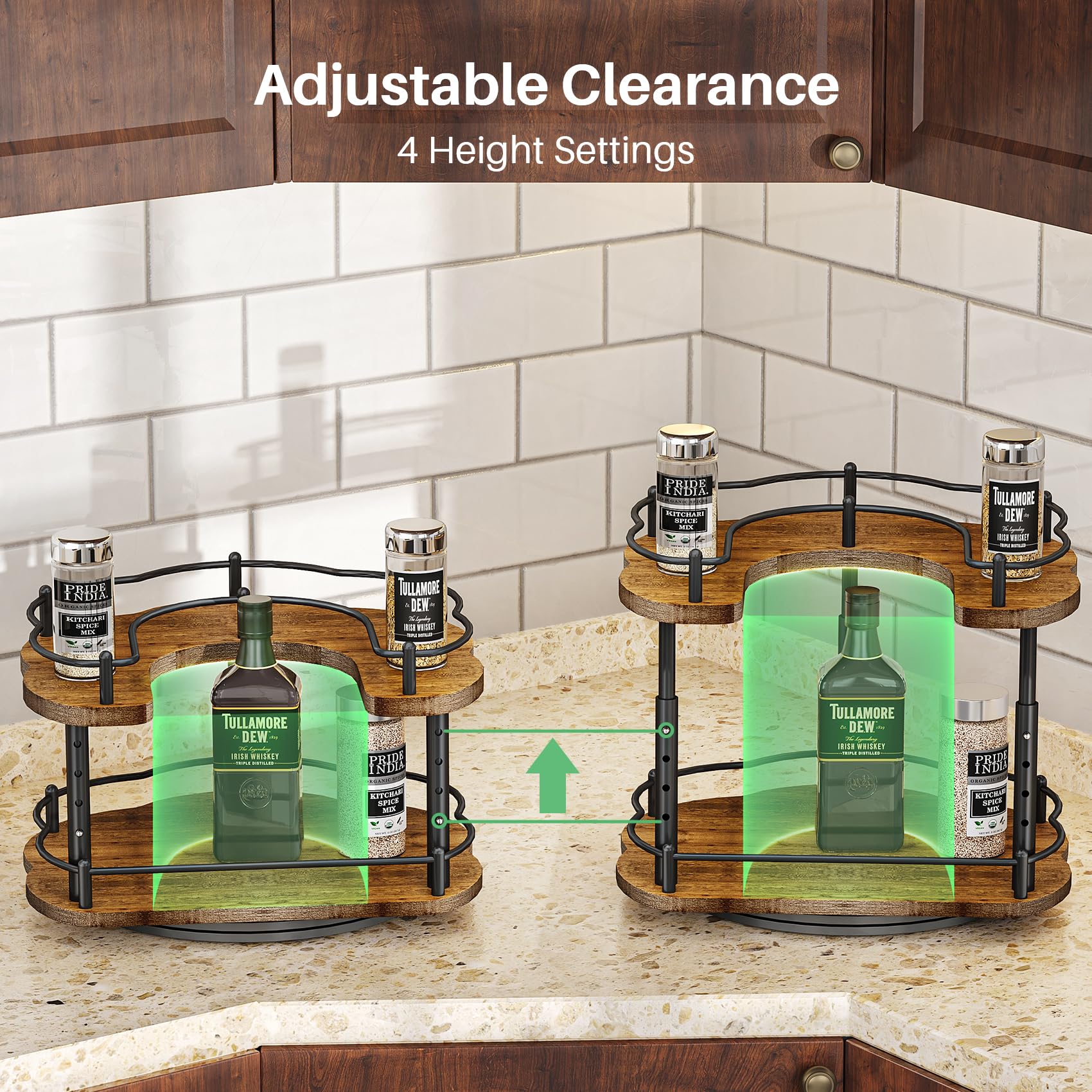 SNTD full guardrail protects bottles during rotation