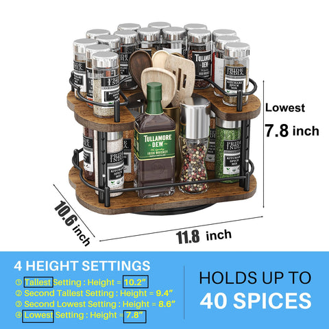 SNTD wall cabinet rotation for quick spice access