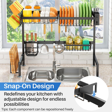 SNTD sturdy metal black coating highlights durability and rust resistance.
