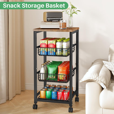 SNTD snacks organizer rack for grab-and-go treats