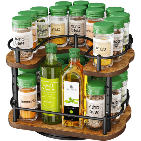 SNTD cabinet, fridge, or pantry placement offers versatile spice storage options