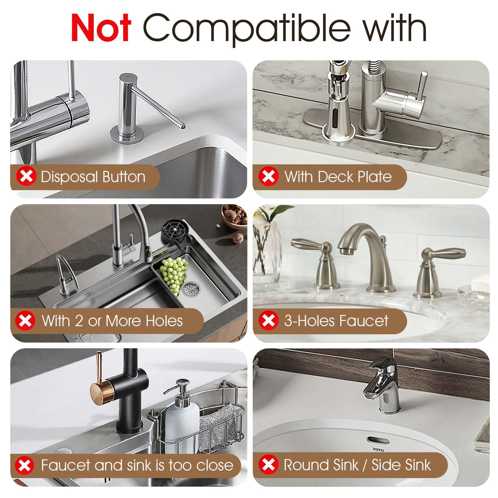 Snuggery faucet mat is durable and easy to refresh with light sanding.