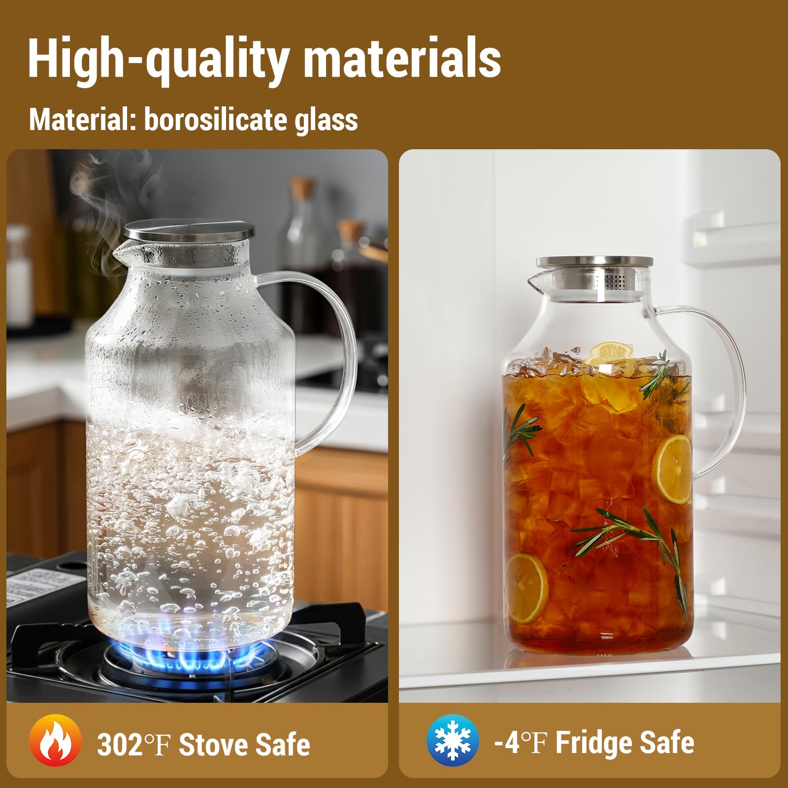 Dishwasher-safe borosilicate glass keeps cleanup simple with Snuvid.