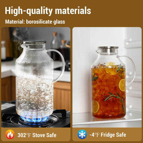 Dishwasher-safe borosilicate glass keeps cleanup simple with Snuvid.