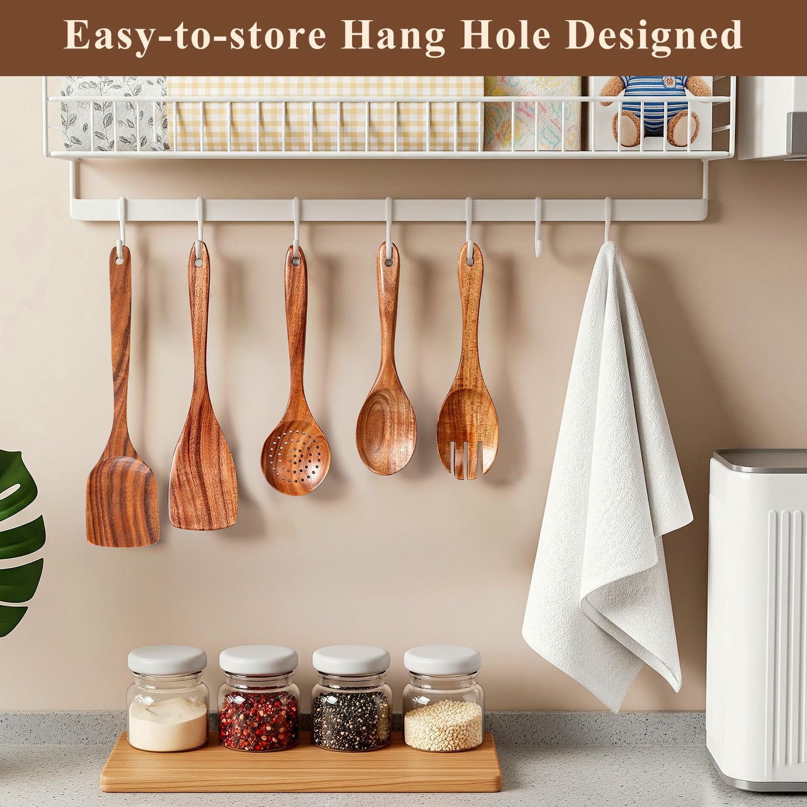 Snuvid spoon-rest resting utensils, countertop stays tidy.