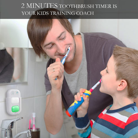 SOARING timer green and red LEDs guide kids during routines