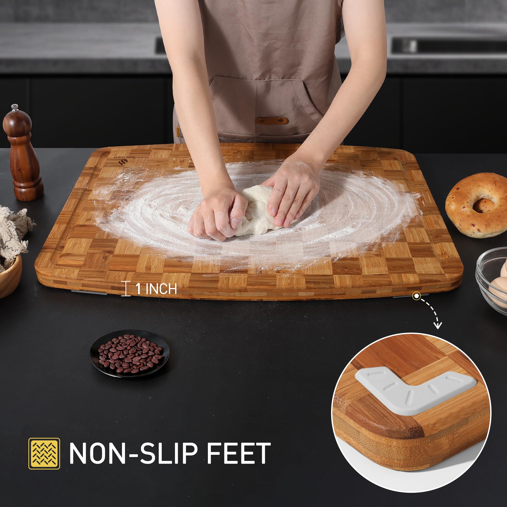 Socisen 5-layer bamboo construction delivers durable performance for daily meal prep