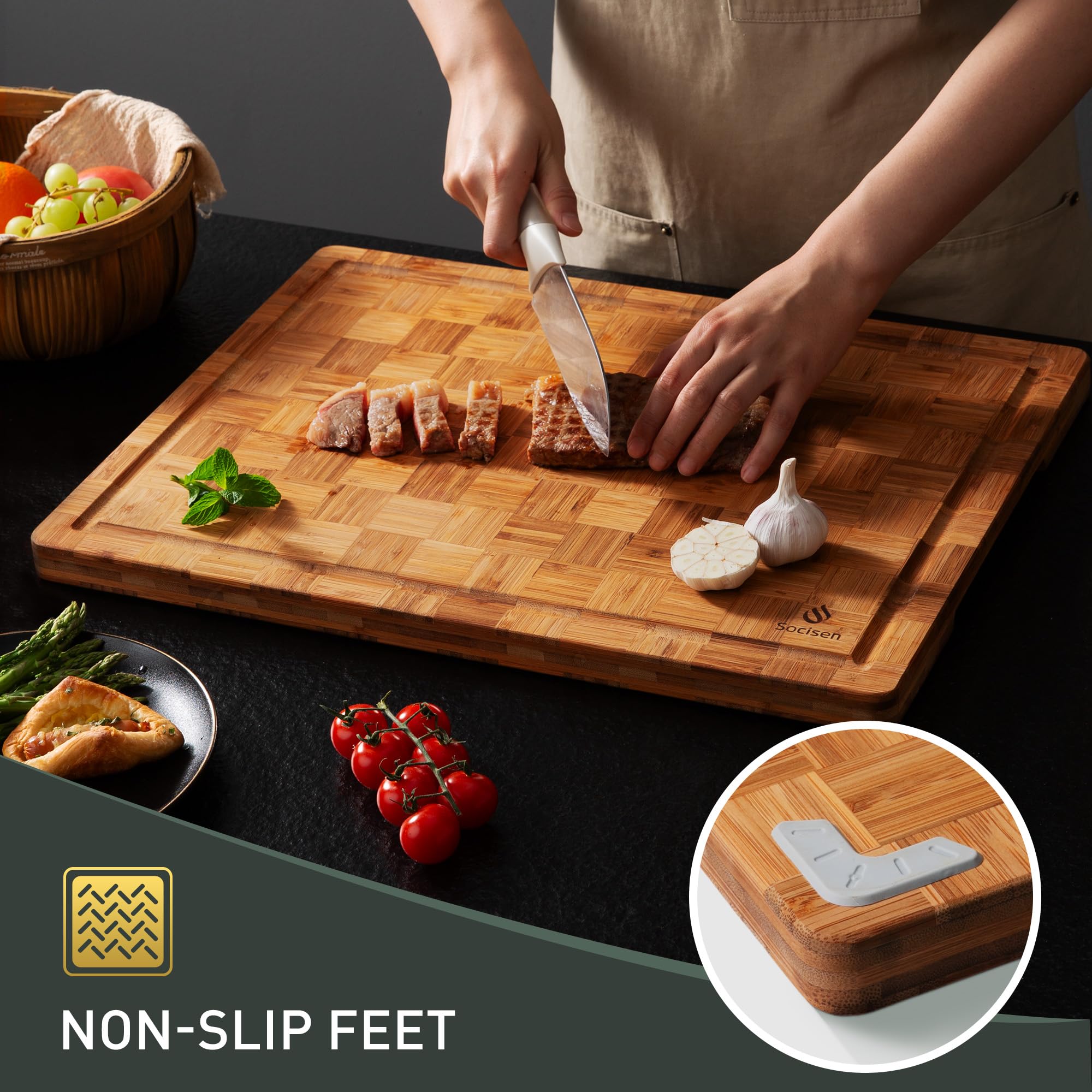 Socisen five-layer bamboo board emphasizes durability for heavy use