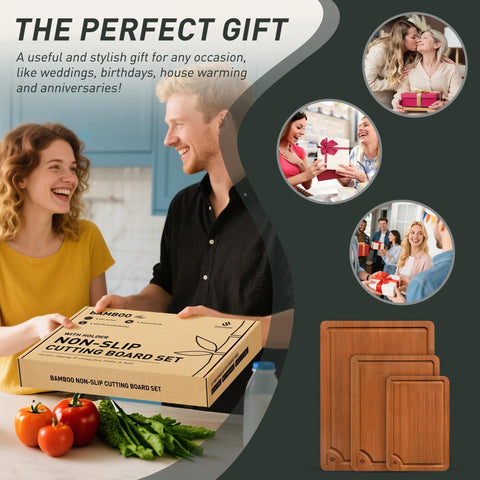 Socisen boards used as a stylish charcuterie and serving surface.