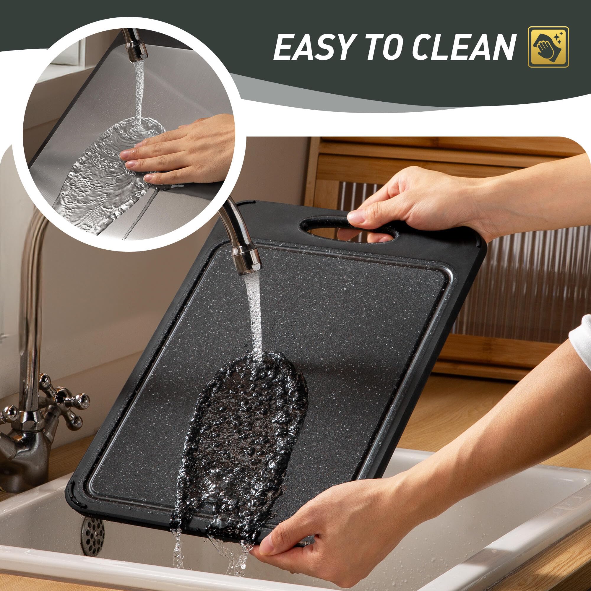 Socisen durable BPA-free materials ensure safe food contact.