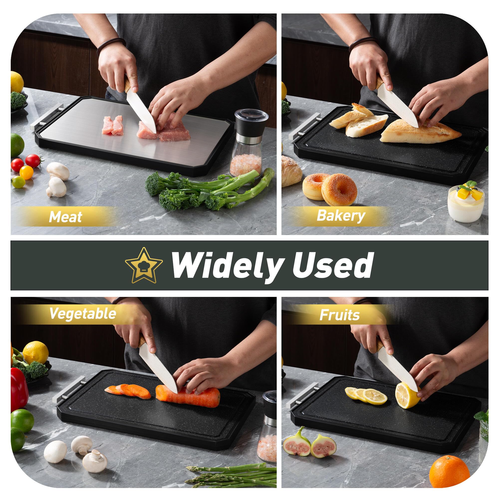 Socisen dishwasher-safe design simplifies cleaning after meals.