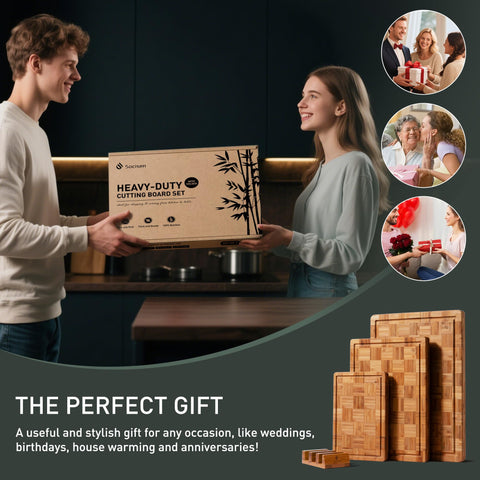 Socisen gift-ready packaging makes a thoughtful housewarming gift.