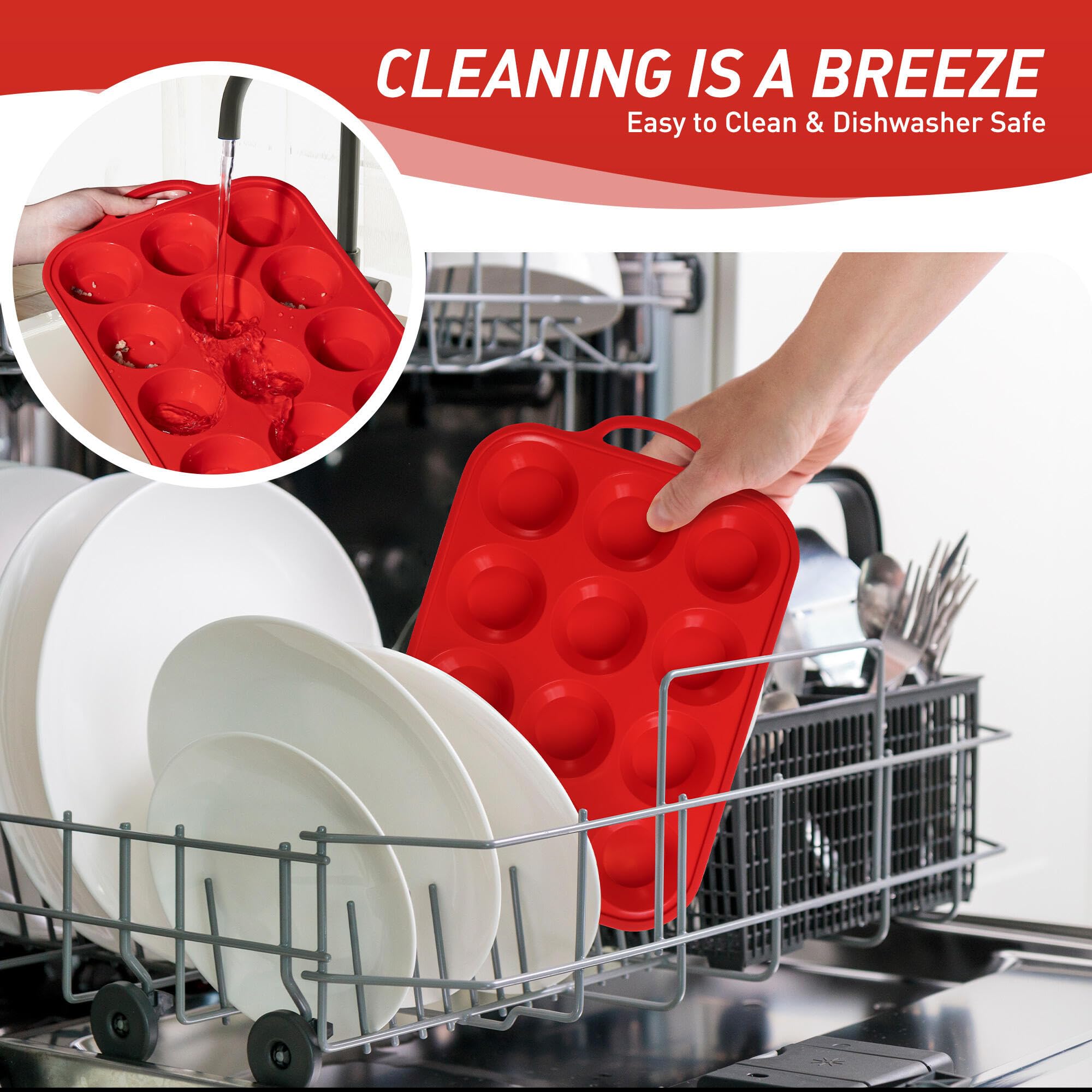 Socisen oven-safe handles resist cracking through repeated baking cycles.