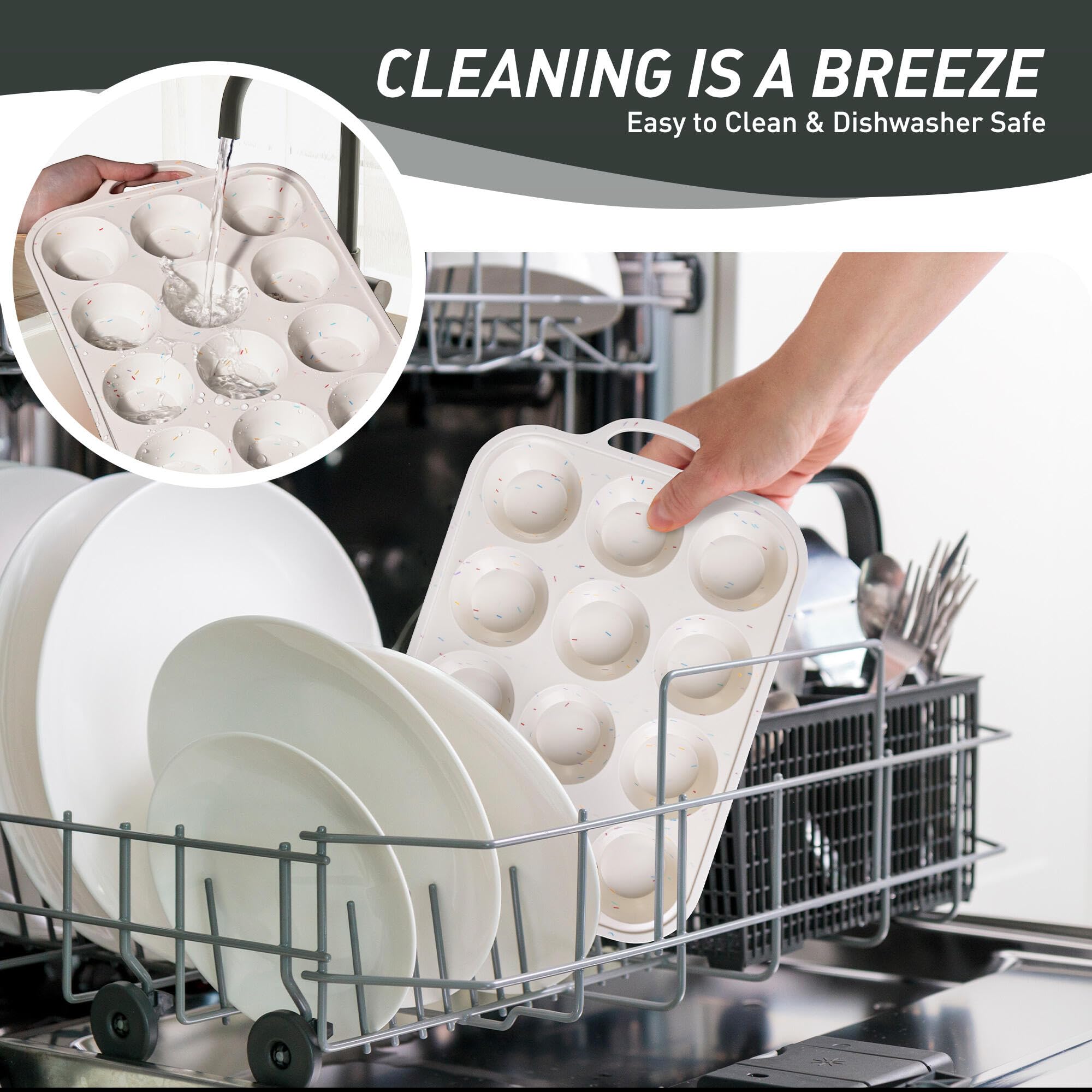 Socisen multiuse bakeware ideal for egg bites, mini desserts, and more.