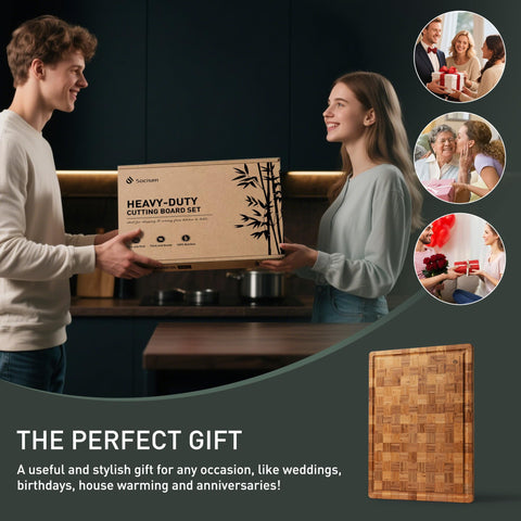 Socisen gift-ready packaging for a stylish kitchen gift