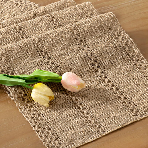 Socomi table runner shown for Valentine’s Day or wedding decor