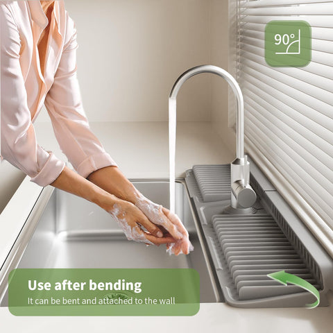 SOCORIA 24-inch extension provides broader coverage for larger sinks