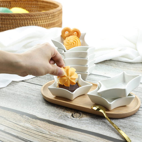 SOCOSY dipping bowl ready to use for sushi sauces, wasabi and condiments