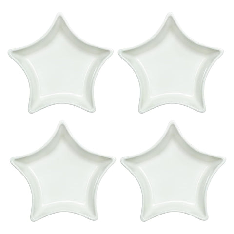 SOCOSY star-shaped dish from top view for soy sauce or vinegar