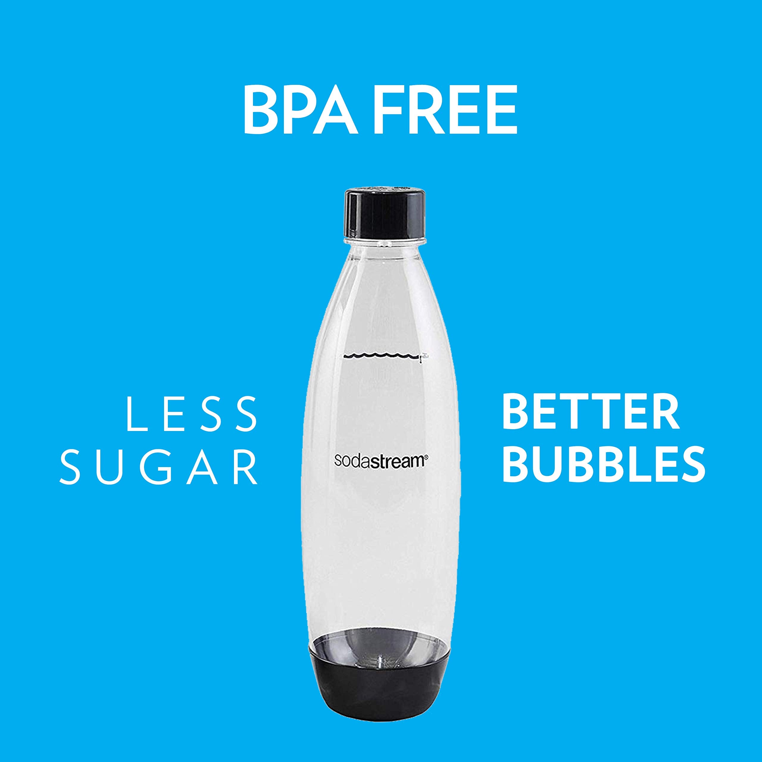 Sodastream bottle in dishwasher for easy maintenance.