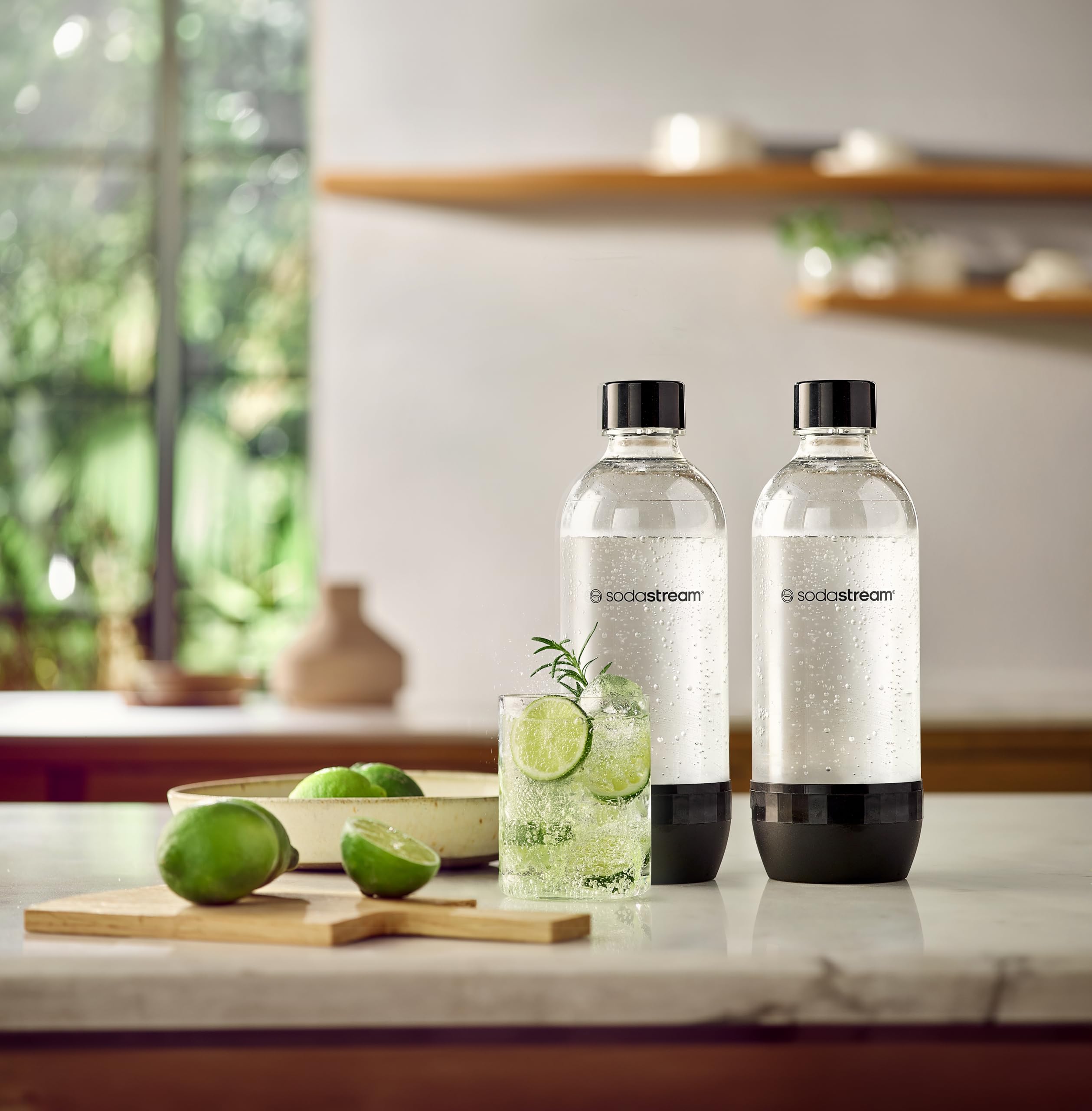 Sodastream reusable bottle reduces waste from disposable bottles and cans