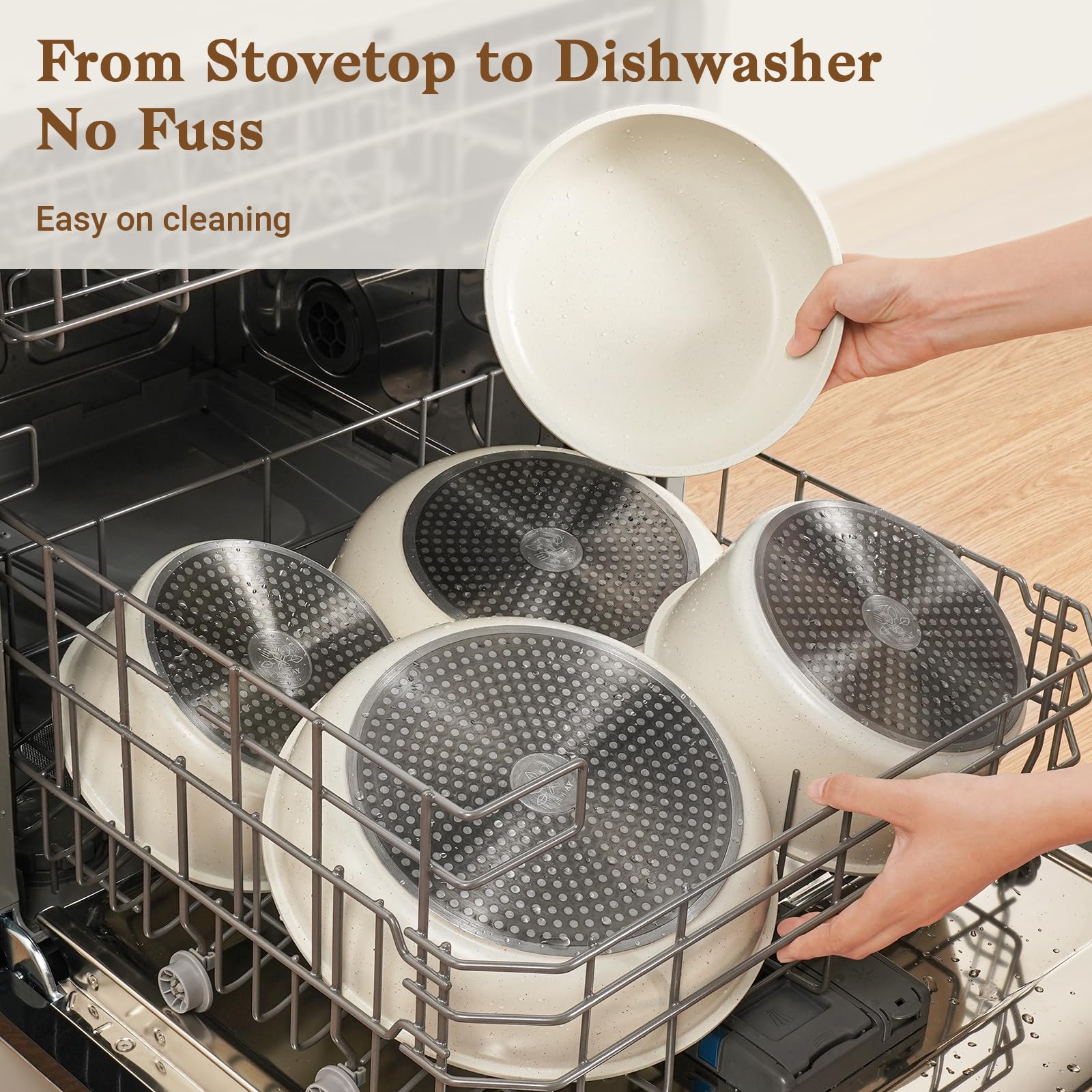 SODAY easy-to-clean and dishwasher-safe design for quick cleanup