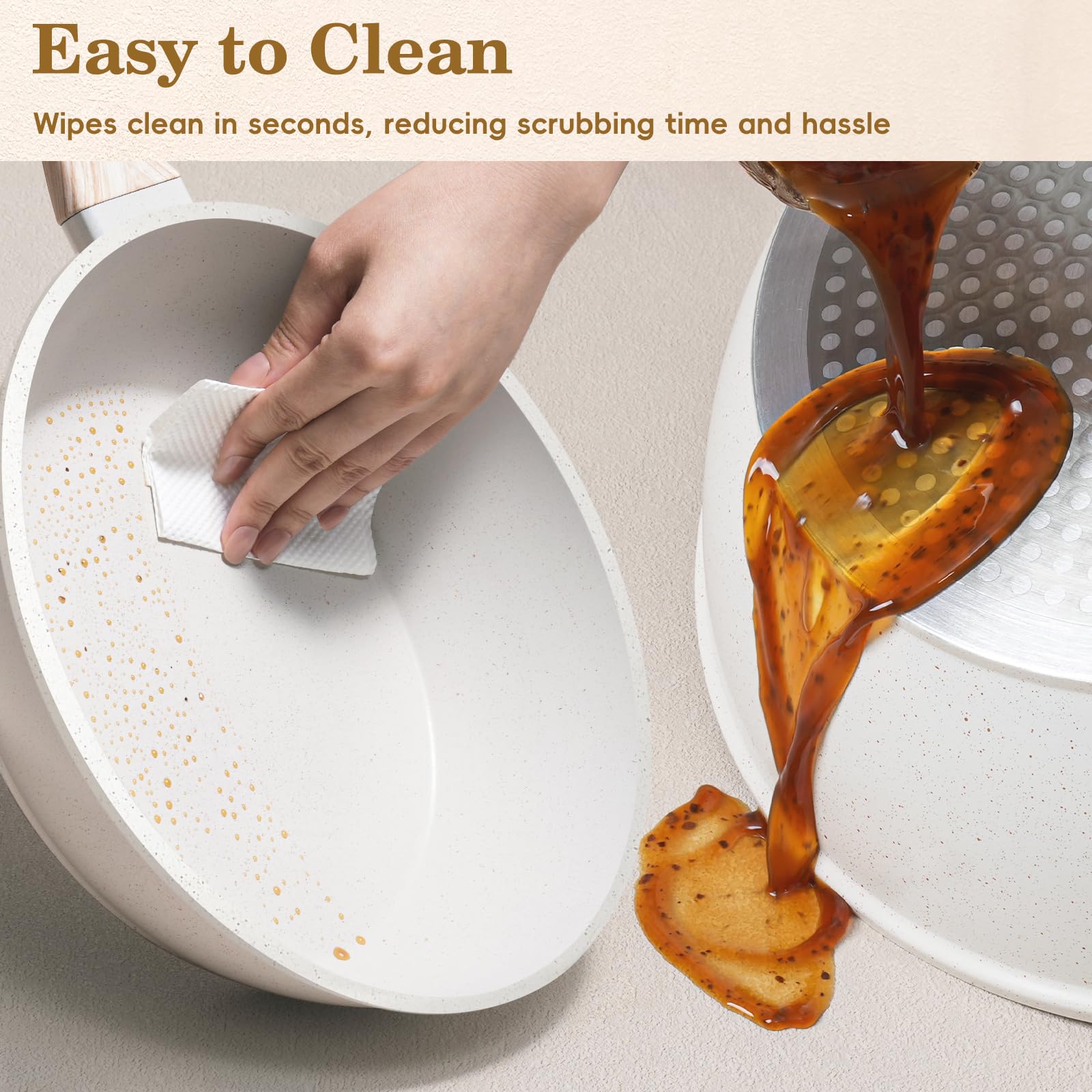 SODAY pan protectors keep pans safe and stackable.