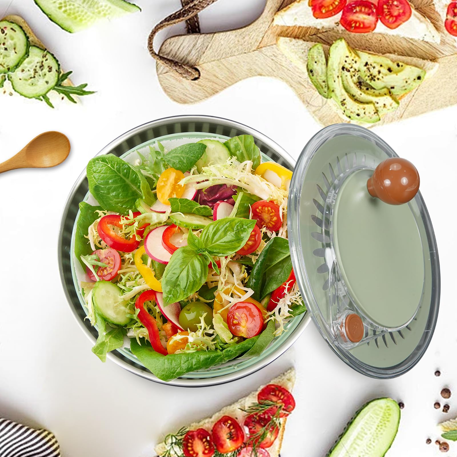 SODPE dishwasher-safe parts simplify cleanup after cooking and washing.