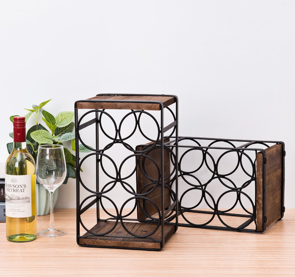 SODUKU countertop display keeps wine within easy reach.