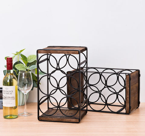 SODUKU countertop display keeps wine within easy reach.