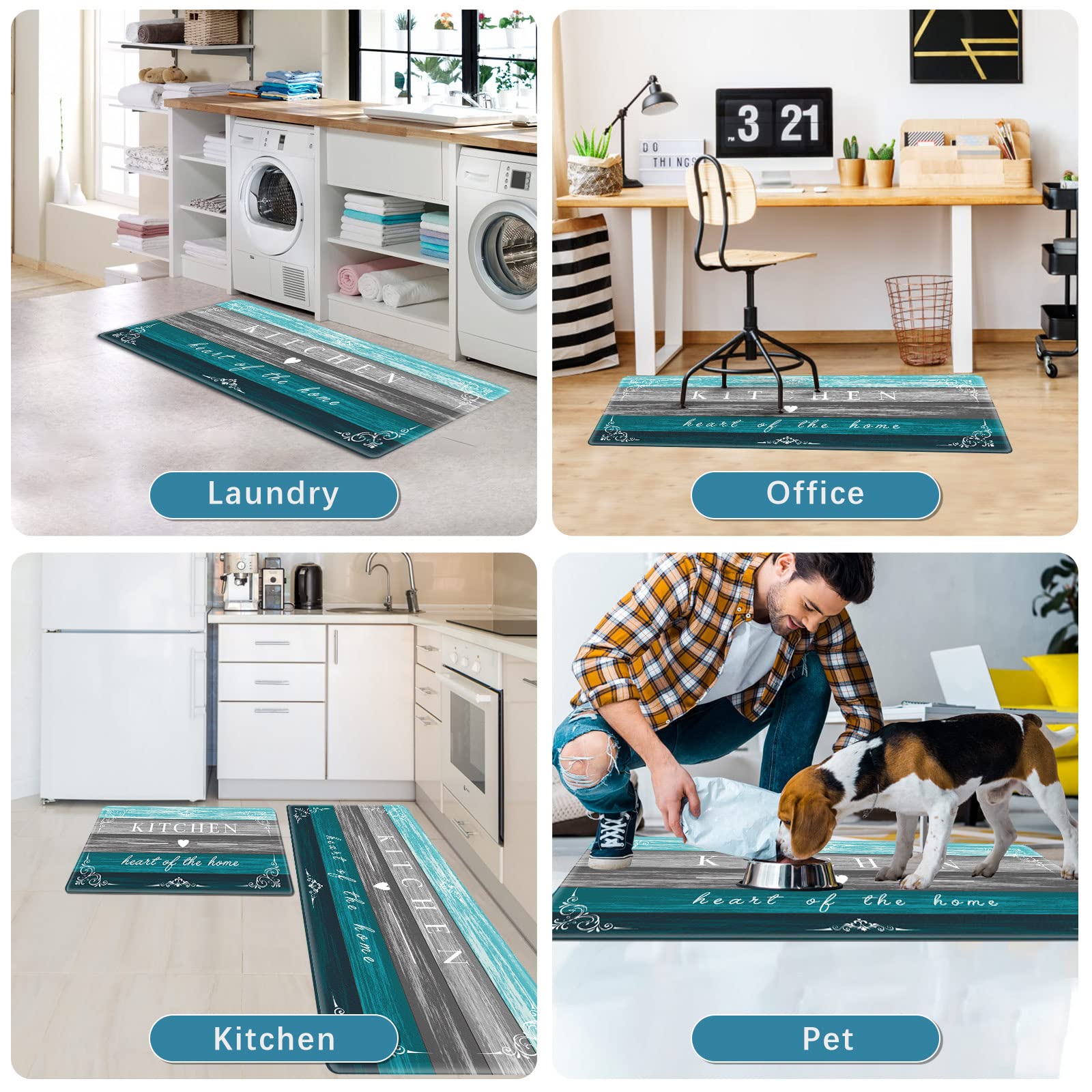 Premium PVC material retains shape through daily kitchen use.