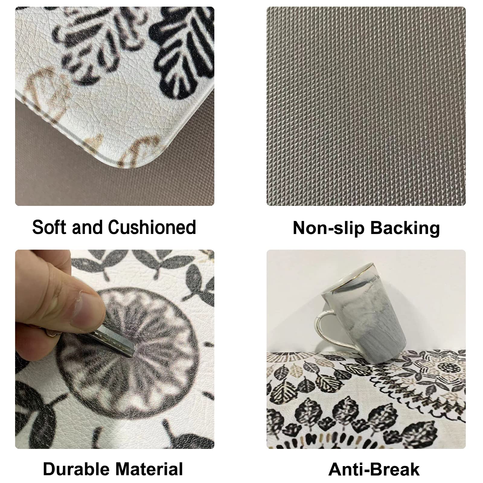Sofort durable gel-foam mat resists deformation for long-lasting use.
