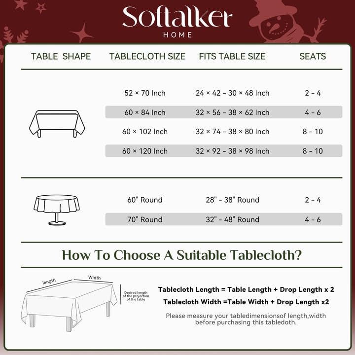 Softalker wrinkle-free look after ironing prolongs the festive display