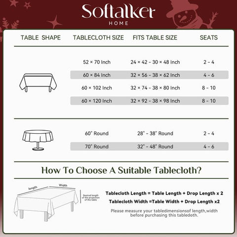 Softalker wrinkle-free look after ironing prolongs the festive display