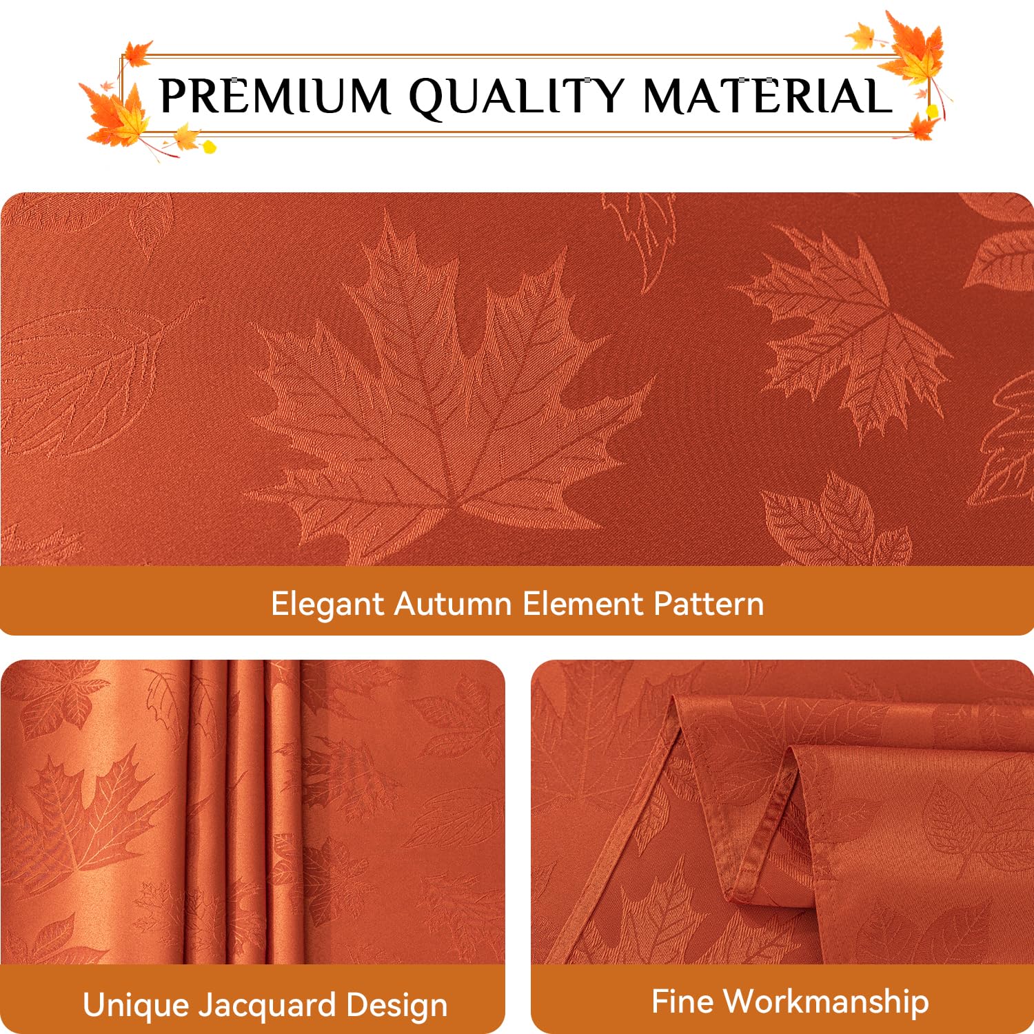 Softalker rectangular 60x84 tablecloth fits tables for 4–6 guests.