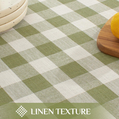 Softalker linen-cotton blend is easy to care for and color-safe