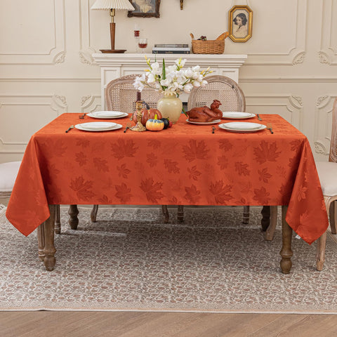 Softalker Thanksgiving table cover creates inviting seasonal tablescapes.