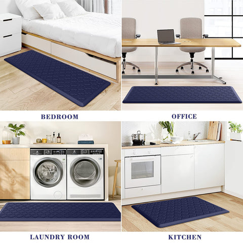SoftDuo blue two-piece set enhances comfort in high-traffic spaces.