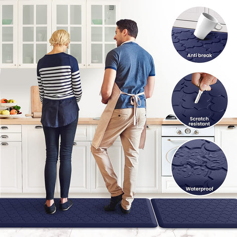 SoftDuo large standing surface ideal for kitchen, laundry, and desk areas.