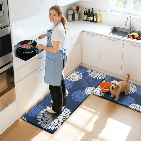 SofterCharm cushioned desk mat; comfortable standing during work.