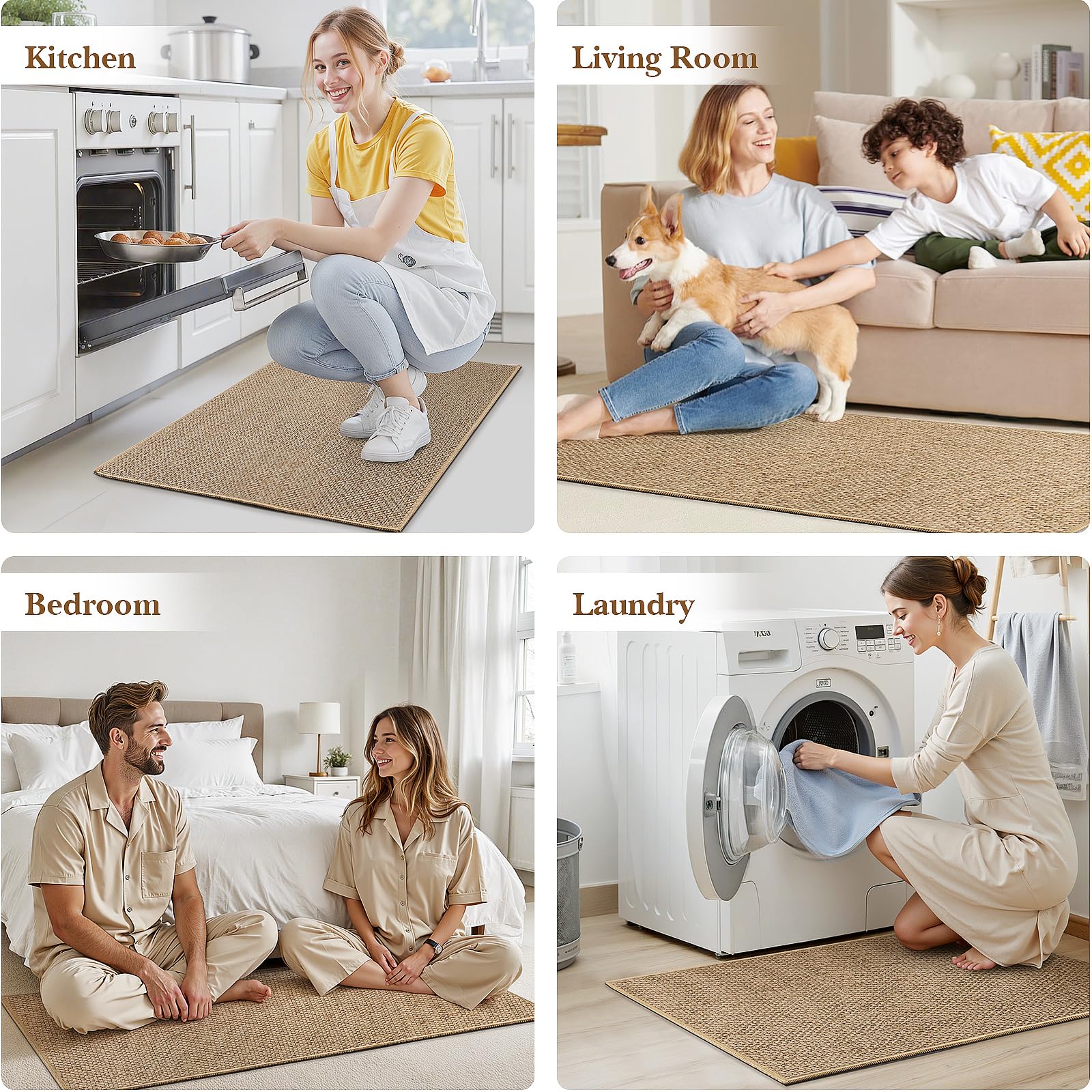 SofterCharm rug handles daily use with durable construction and long-lasting shape