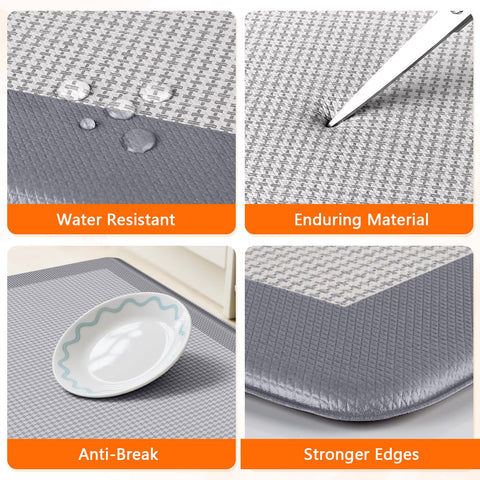 SofterCharm mats unfold flat after unrolling to prevent wrinkles.