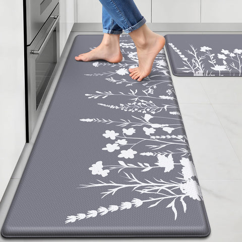 SofterCharm kitchen mats front-sink set cushions feet during long tasks.
